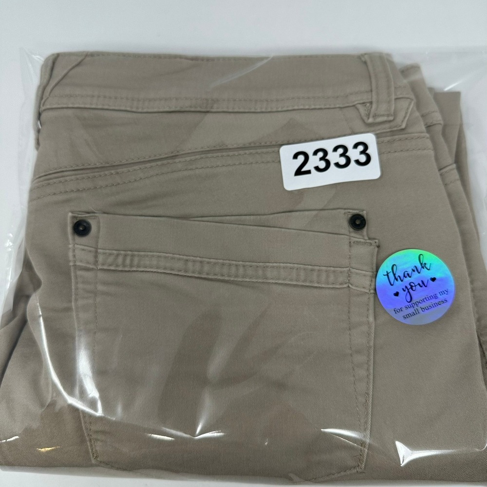 Democracy Pants Women 12 Tan Ab Technology Freedom Ankle Booty Lift B1304PEXX - Picture 13 of 13